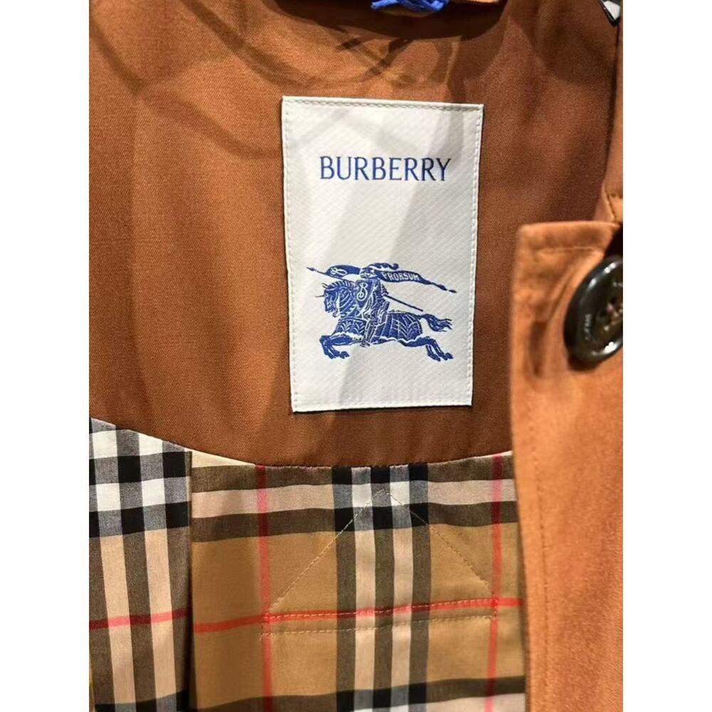 Burberry Women’s Hooded Single-Breasted Coat with hood New US4 - Picture 9 of 14